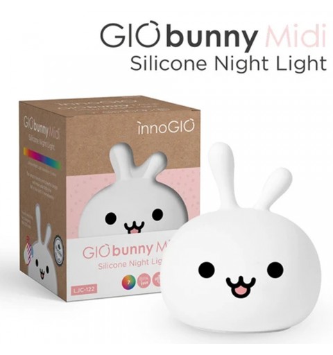 Innogio GIObunny  - lampka silikonowa MIDI  | LJC-122